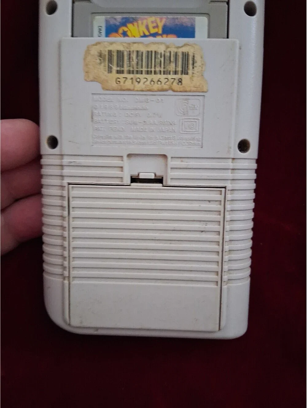 Nintendo Game Boy Handheld System Works Well